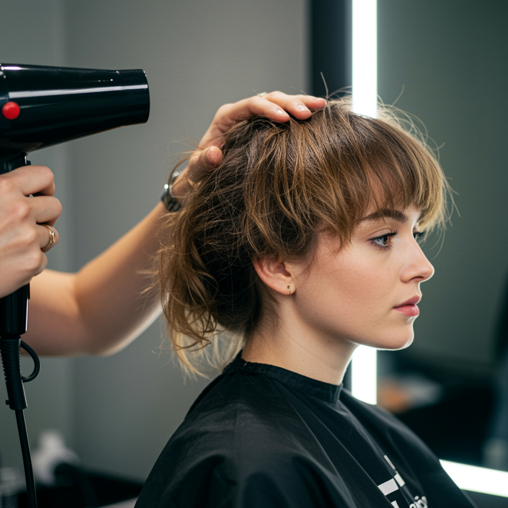 Hoe droog haar te föhnen